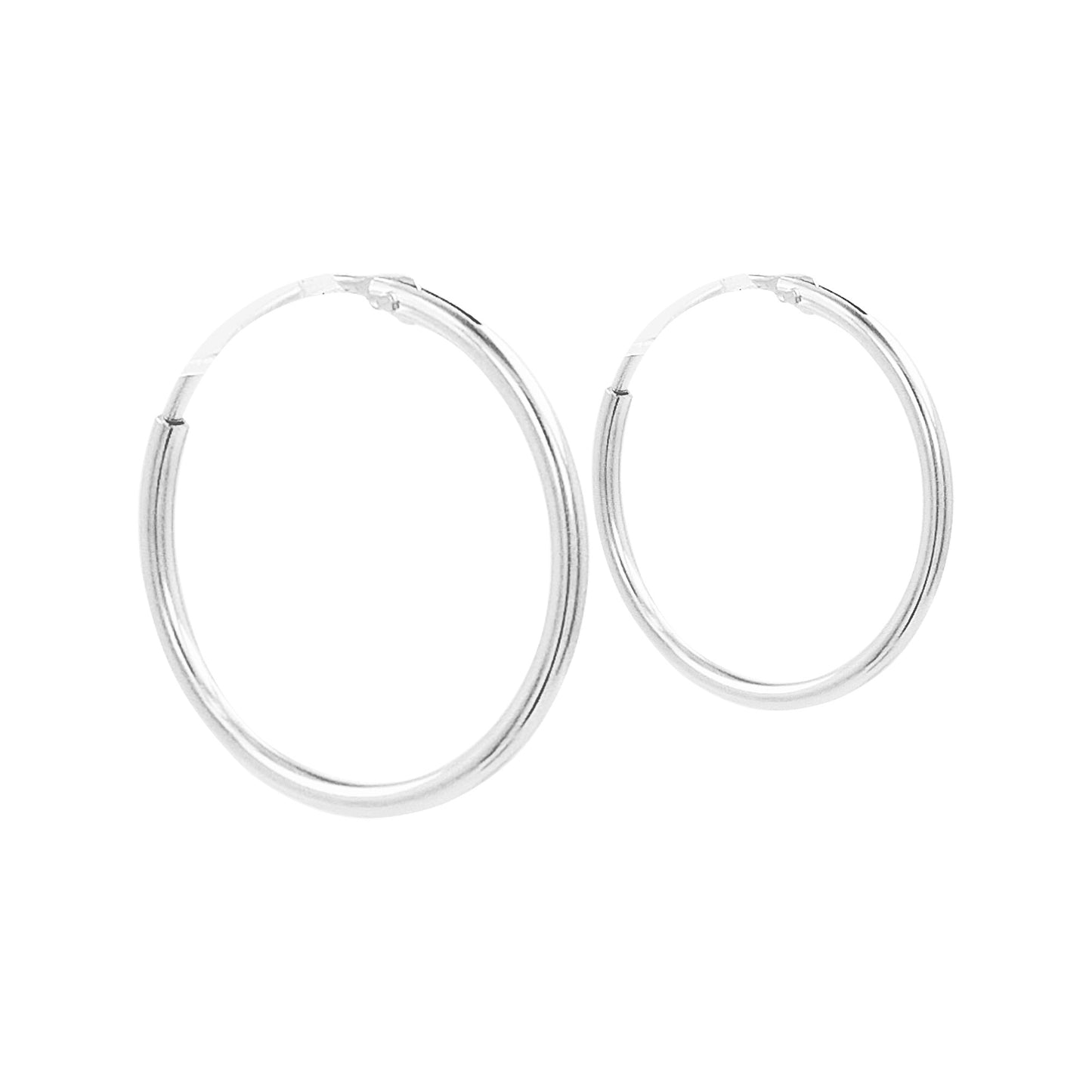 Unisex Tube Hoop Earrings |14K Gold Plated Over Silver |Perfect for Everyday/Party Wear and Gift on All Occasions to Loved Ones |Unisex gift