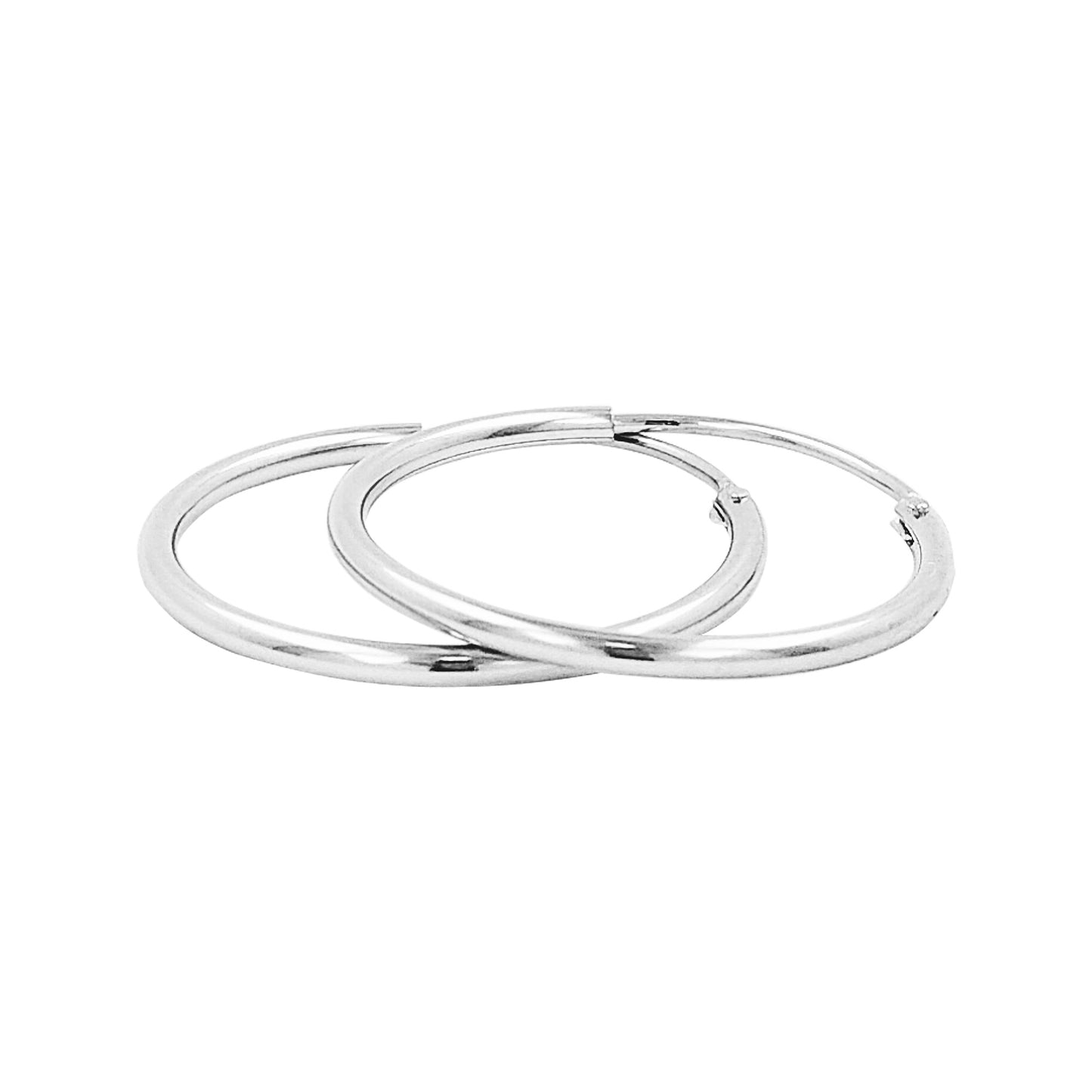 Unisex Tube Hoop Earrings |14K Gold Plated Over Silver |Perfect for Everyday/Party Wear and Gift on All Occasions to Loved Ones |Unisex gift