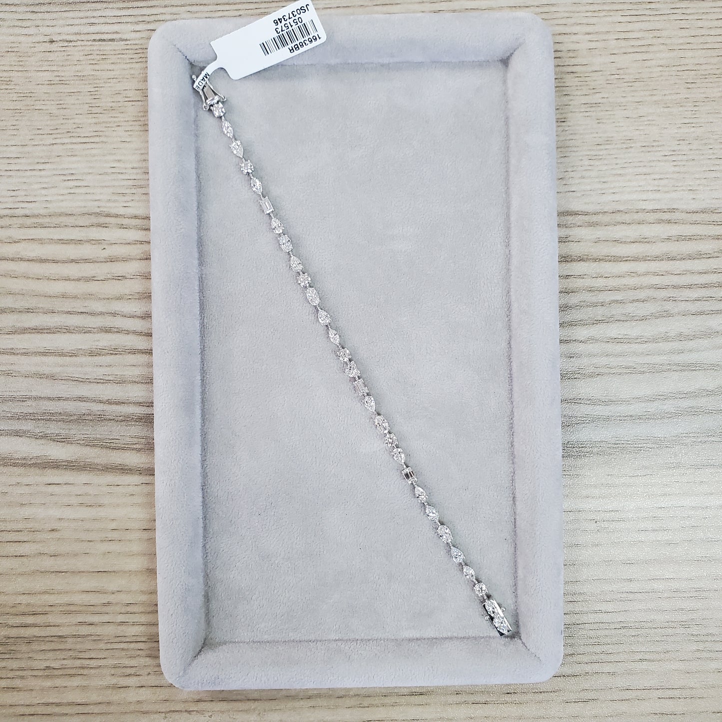 5 4/5CTW Multi Fancy Shape Lab-Grown Diamond Tennis Bracelet in Platinum |Elegant Anniversary, Wedding & Birthday Gift |Gift For loved ones