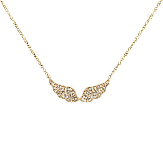 ANGEL WINGS GOLD VERMEIL NECKLACE