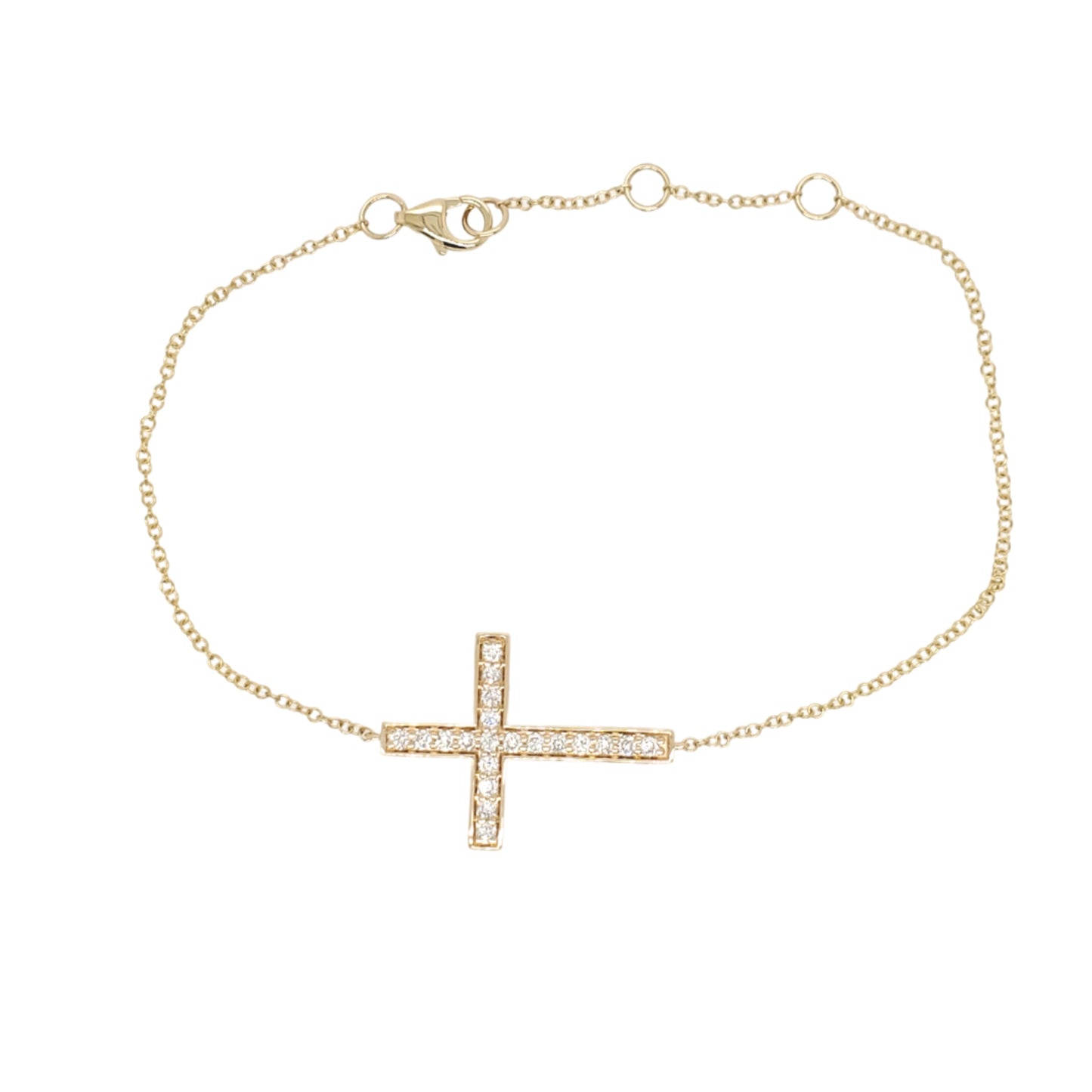 CROSS GOLD VERMEIL BRACELET