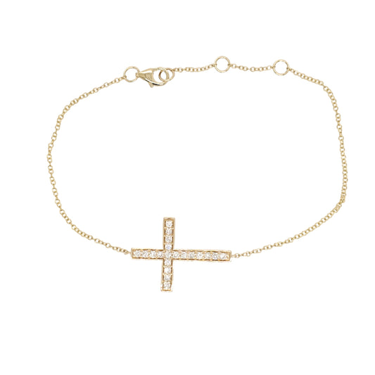 CROSS GOLD VERMEIL BRACELET