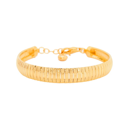 Elegant Bracelet in 14K Gold plated Silver for Women |Stylish Partywear |Affordable Luxury |Perfect For Premium Gift On All Occasions