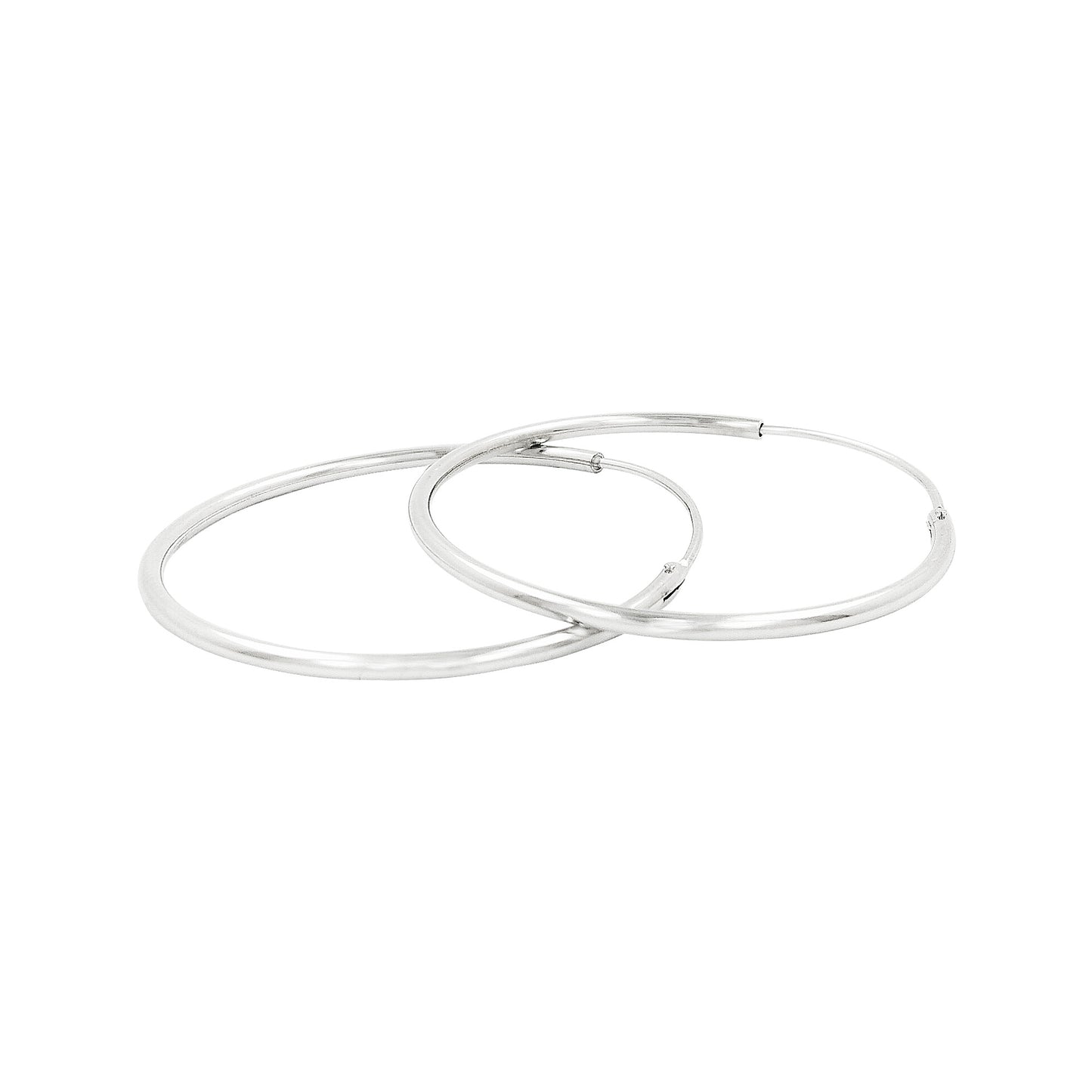 32MM Beautiful pair of Hoop Earrings in 14K Gold Plated Over Silver |Perfect for Daily/Party wear |Ideal for gift to loved Ones on occasions