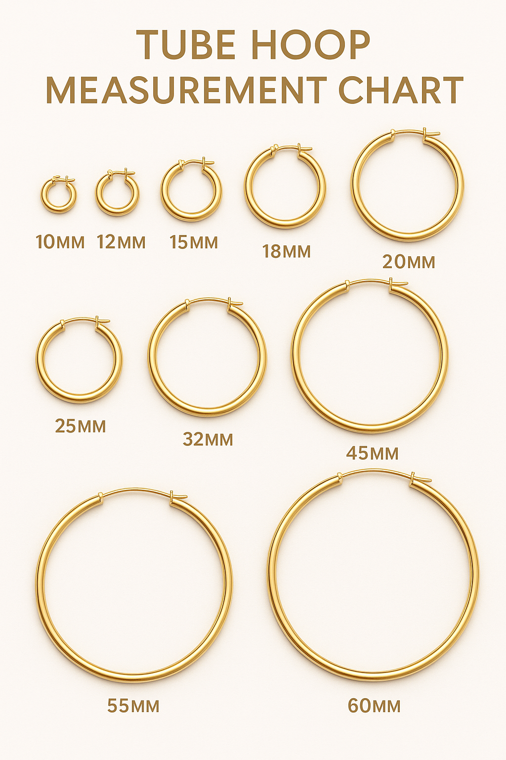 32MM Beautiful pair of Hoop Earrings in 14K Gold Plated Over Silver |Perfect for Daily/Party wear |Ideal for gift to loved Ones on occasions