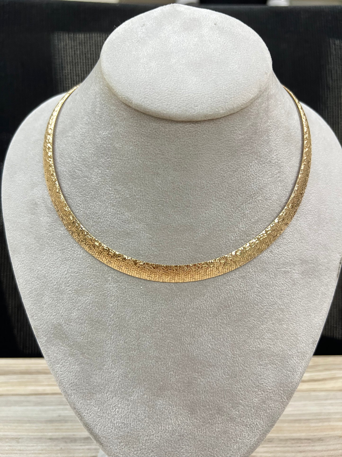 Iconic Italian Omega Chain Necklace | 16"/18" |14K Gold Plated Silver | Sleek & Timeless Jewelry for Women| Best For Party| Ideal For Gift